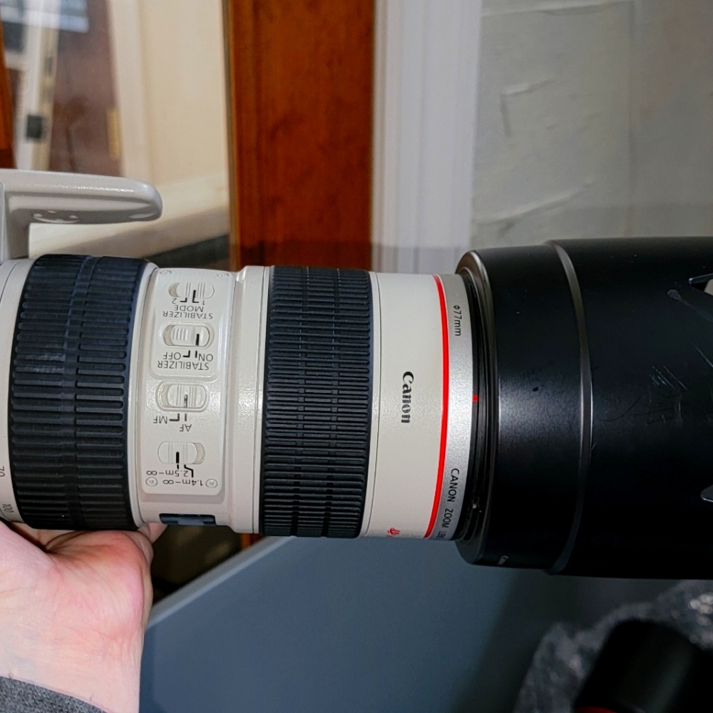 Canon camera lense
